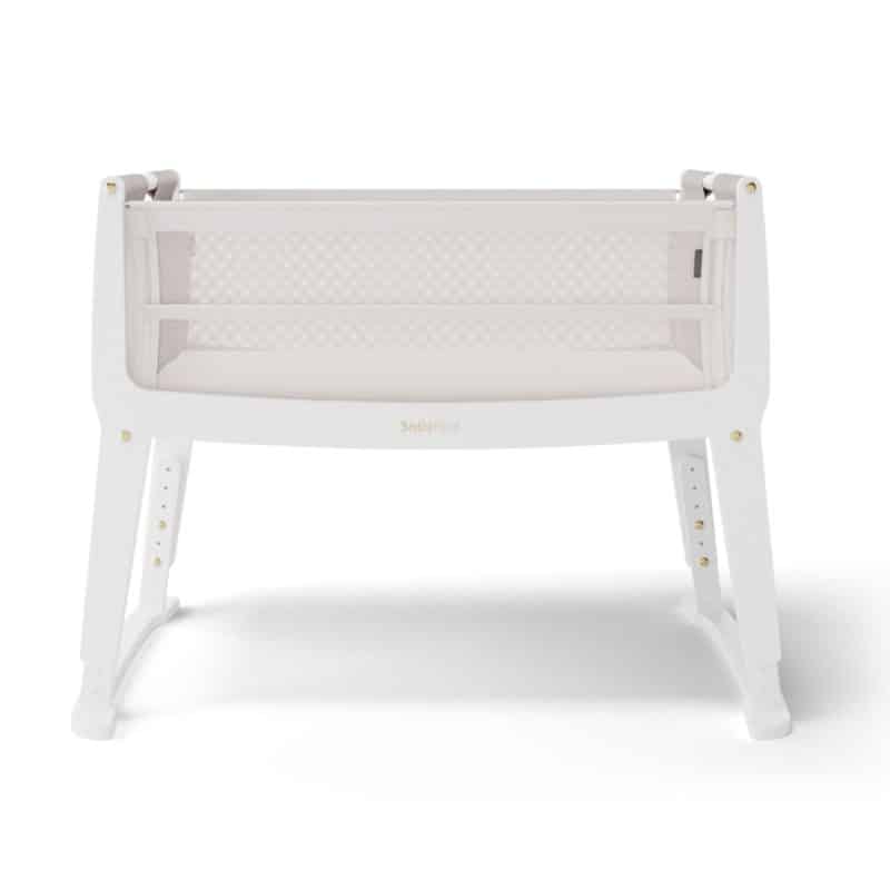 SnuzPod Studio Bedside Crib Paris White