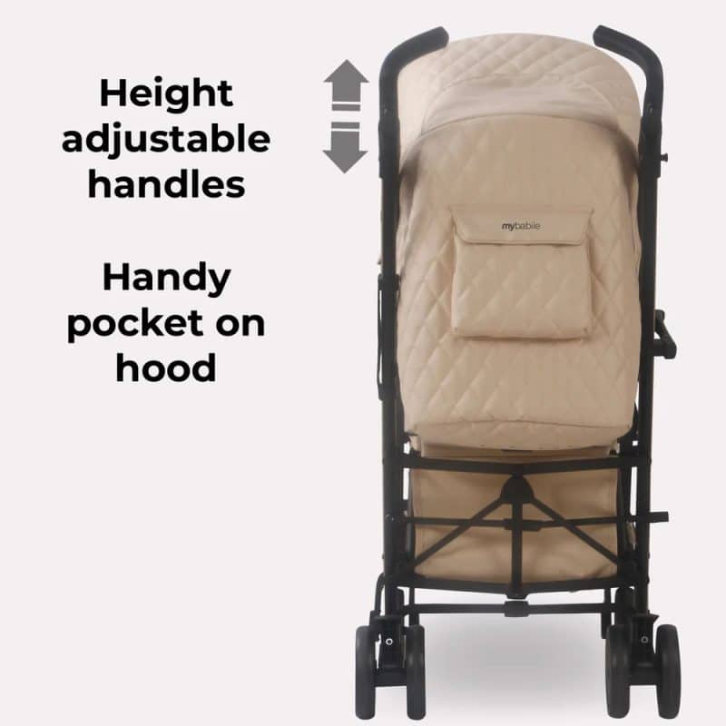 My Babiie Stroller - Dani Dyer Quilted Sand