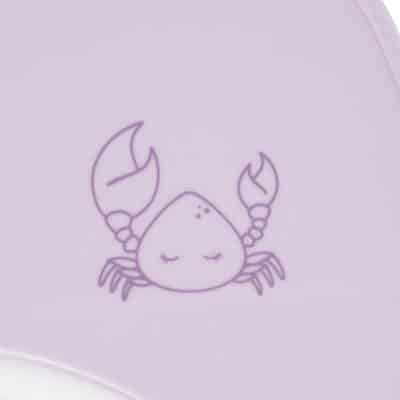 Hauck Highchair Tray Mat Lavender Crab