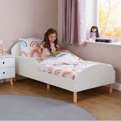 Liberty House Toys Toddler Bed White