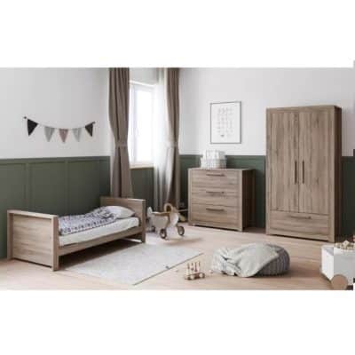 Little Acorns Ellesmere 3 Piece Room set - Truffle/Oak