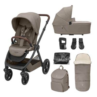 Maxi-Cosi Oxford Pushchair Essential Bundle - Twillic Truffle