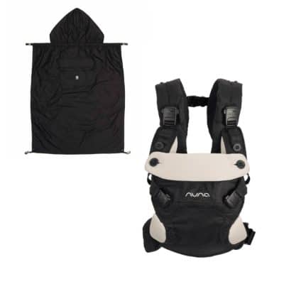 Nuna CUDL CLIK Baby Carrier with Rain Cape