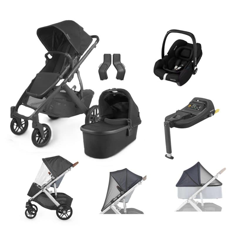 UPPAbaby VISTA V2 Travel System + Cabriofix I-Size & Base - Jake