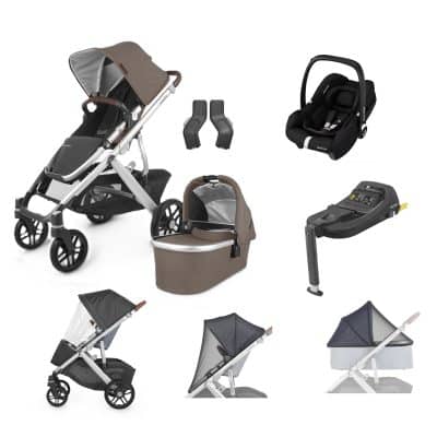 UPPAbaby VISTA V2 Travel System + Cabriofix I-Size & Base - Theo