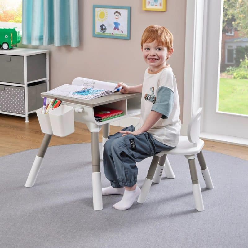 Liberty House Toys Scandi Height Adjustable Table and Chair Set