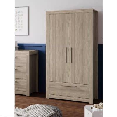 Little Acorns Ellesmere Wardrobe - Grey/Ash