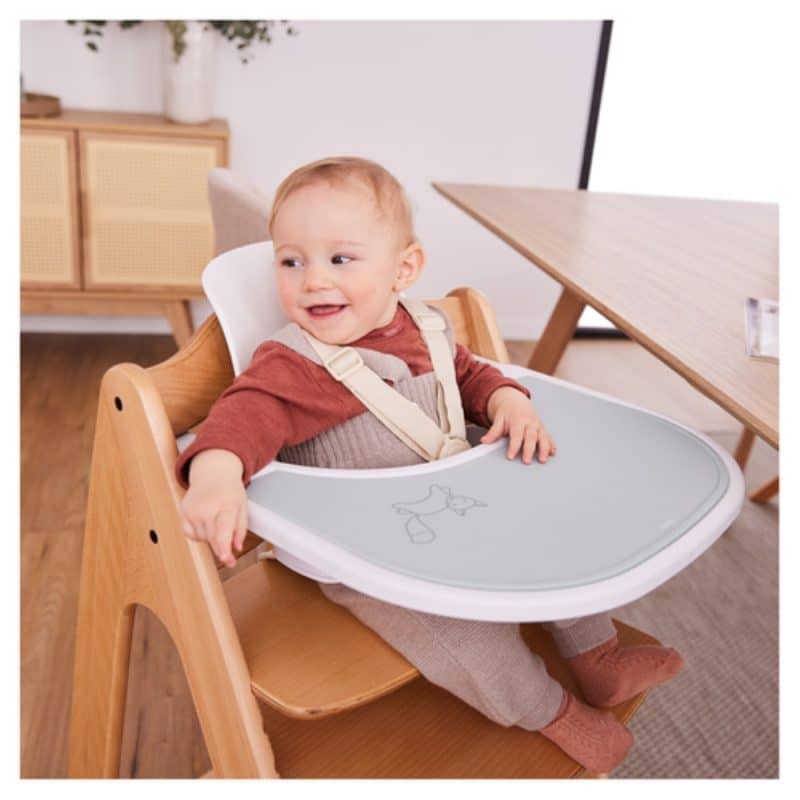 Hauck Highchair Tray Mat Fox Mint