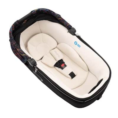 Nuna Cari Next Lay Flat Car Carrycot Rainbow