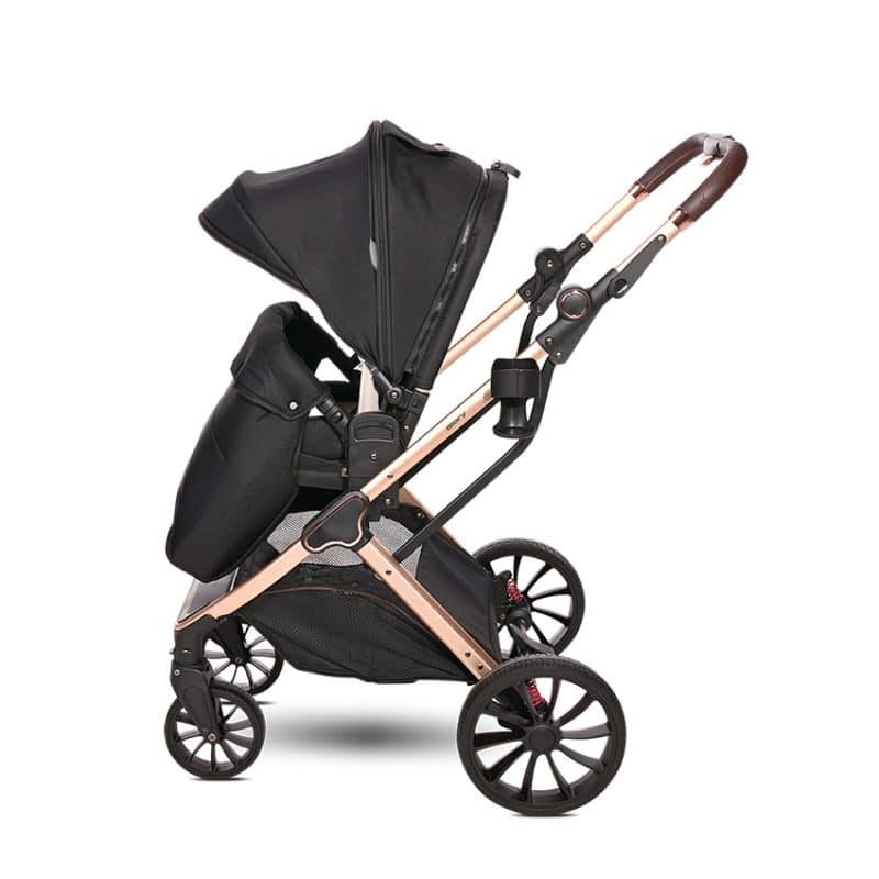 lorelli glory stroller black