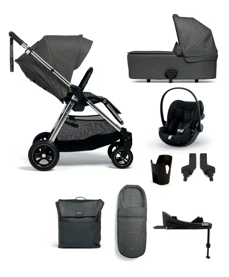 mamas-papas-pushchairs-flip-xt-pushchair-complete-bundle-with-cybex-cloud-g-car-seat-base-8-pieces-harbour-grey