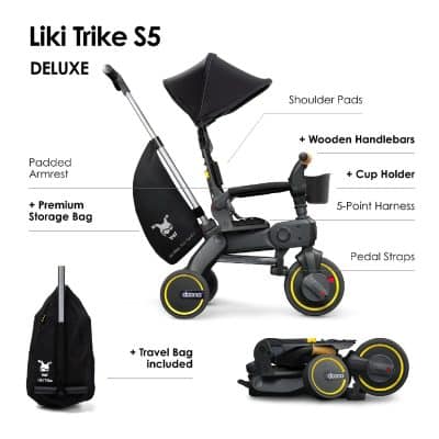 Doona Liki Trike S5 - Nitro Black