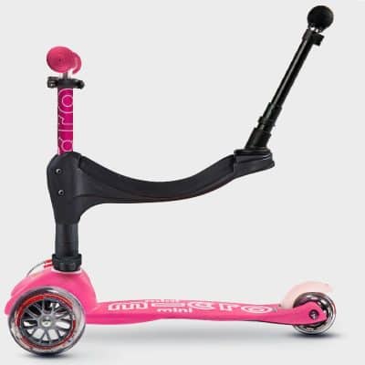 Mini Micro Sit and Scoot Push Along - Pink