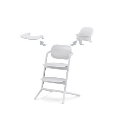 Cybex Lemo 3-in-1 Highchair Set - All White