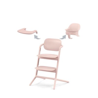 Cybex Lemo 3-in-1 Highchair Set - Pearl Pink