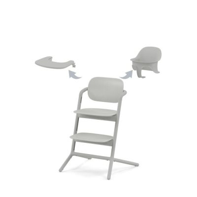 Cybex Lemo 3-in-1 Highchair Set - Suede Grey