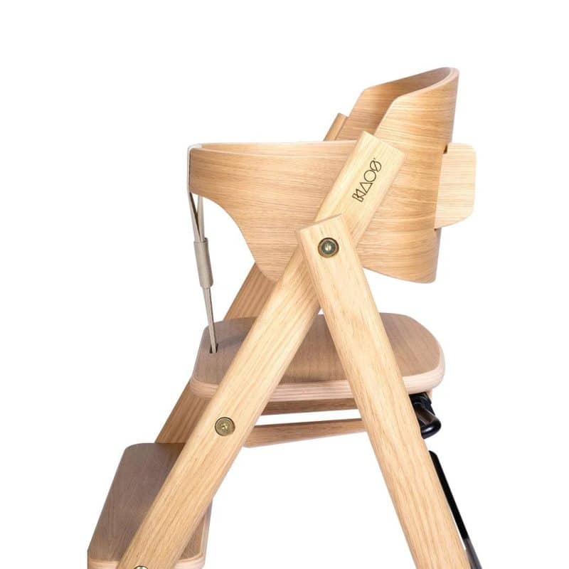 Kaos Klapp High Chair Oak Wood - Natural