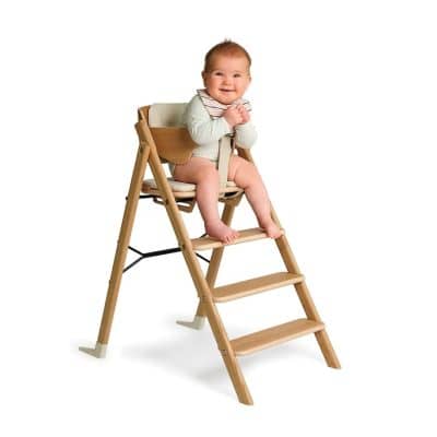 Kaos Klapp High Chair Oak Wood - Natural