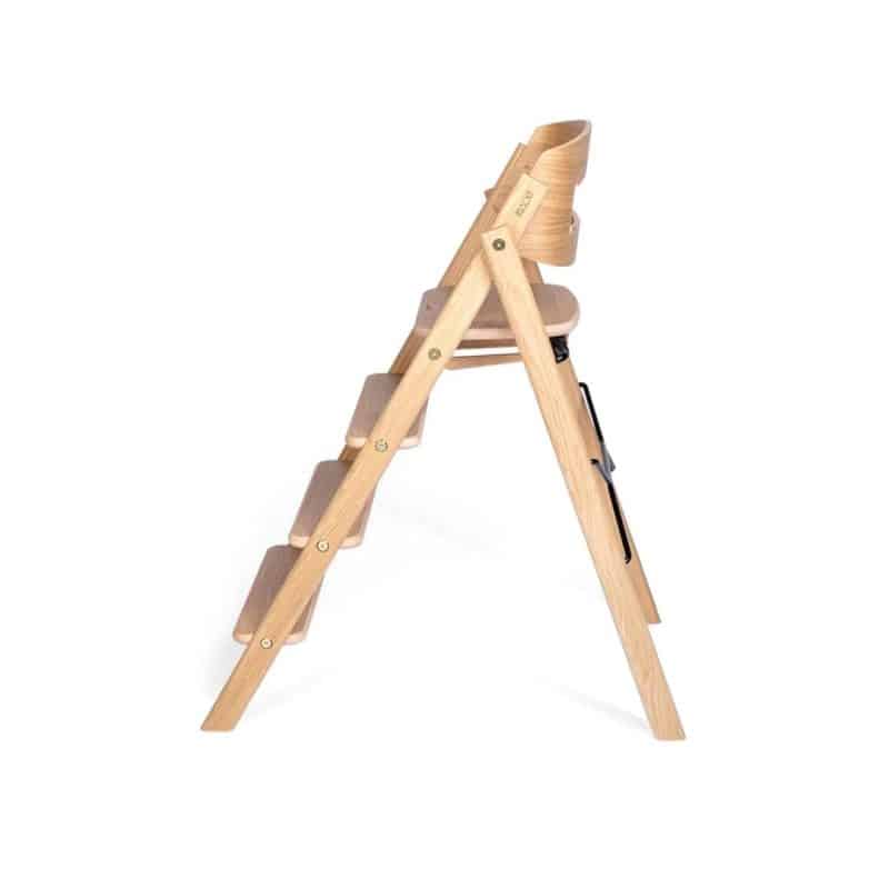 Kaos Klapp High Chair Oak Wood - Natural