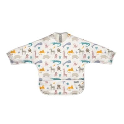 Pippeta Waterproof Cape Sleeved Bib - Safari