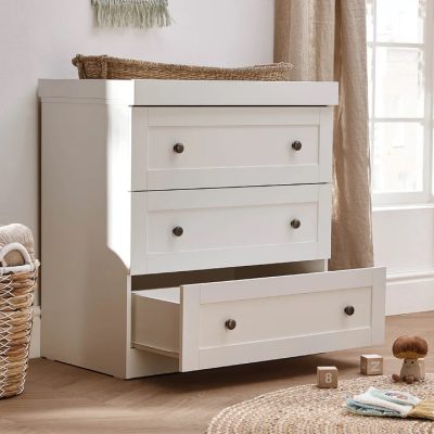 Silver Cross Bromley 3 Piece Room Set - White