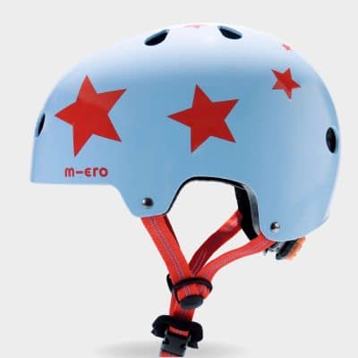 Micro Star Blue Printed Helmet Small