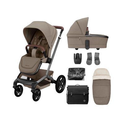 Maxi-Cosi Fame Pushchair Essential Bundle - Twillic Truffle