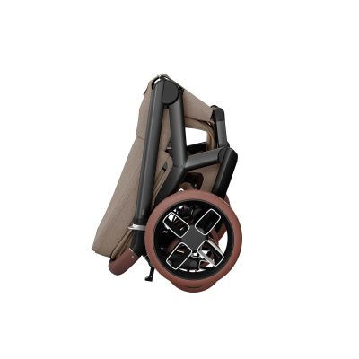 Maxi-Cosi Fame Pushchair Essential Bundle - Twillic Truffle Brown Wheels