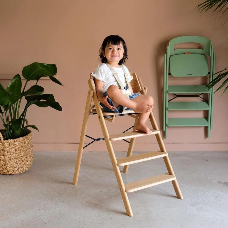 Kaos Klapp High Chair Recycled Plastic - Desert Sand