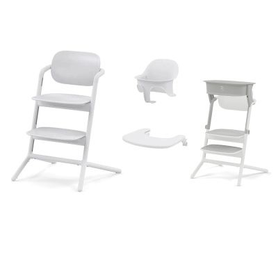Cybex Lemo Highchair and Learning Tower Set - Sand White