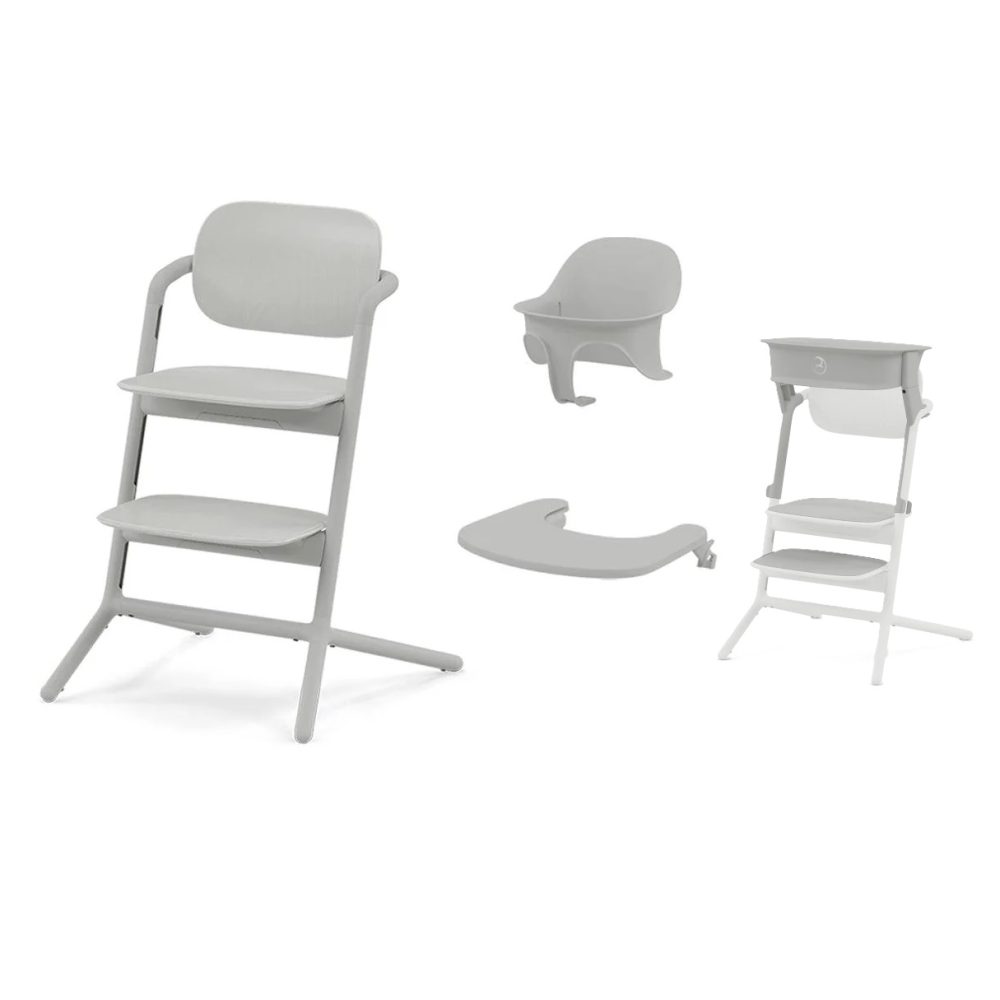 Cybex Lemo Highchair and Learning Tower Set - Suede Grey