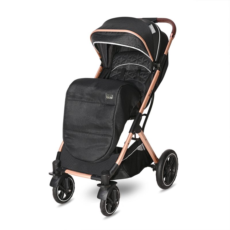 Lorelli Stroller Storm - Black/Rose Gold