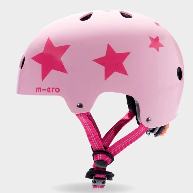 Micro Star Pink Printed Helmet Small