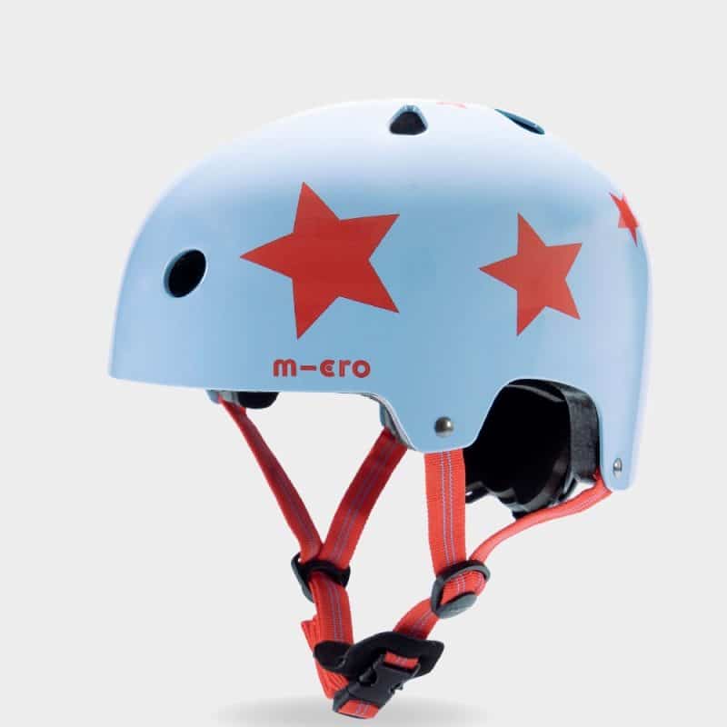 Micro Star Blue Printed Helmet Small