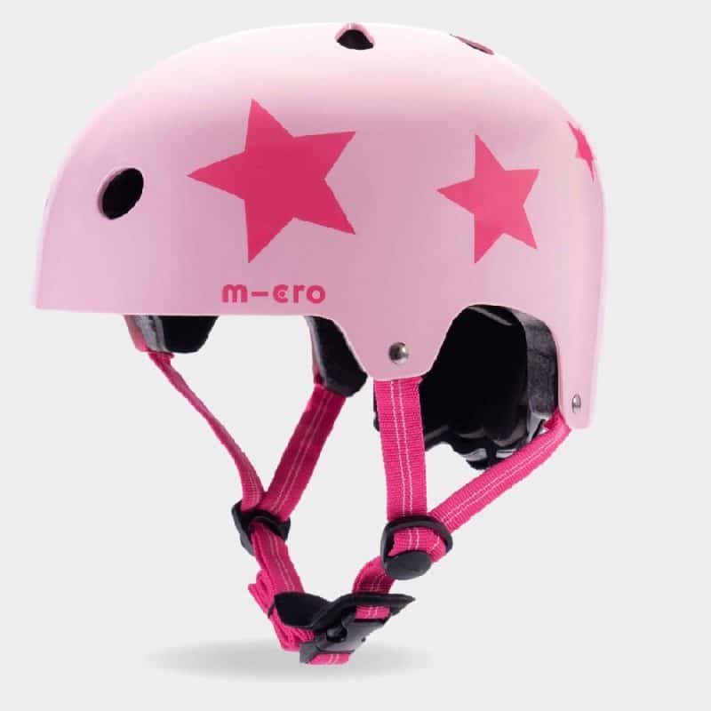 Micro Star Pink Printed Helmet Small