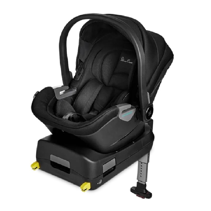 Silver Cross Tide Sage (Black Chassis) Travel System Ultimate Bundle