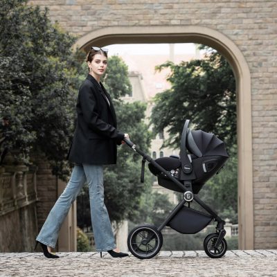 Kai Travel System Pecan with Base – Forest Grey