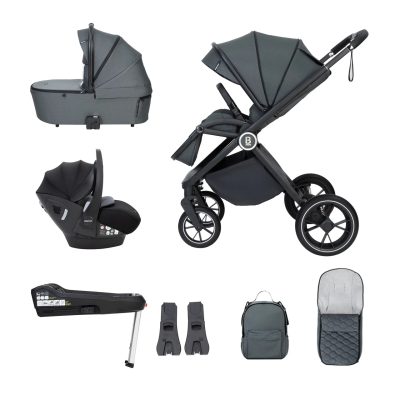 Kai Travel System Pecan with Base – Forest Grey