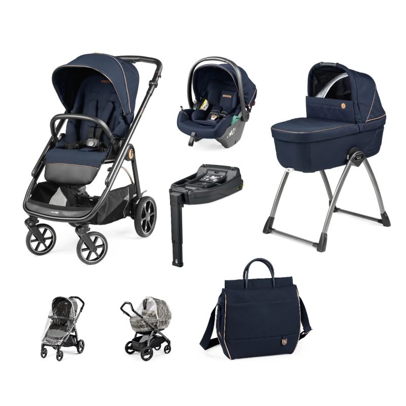 Peg Perego Veloce 3in1 i-Size Travel System - Blue Shine