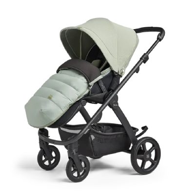 Silver Cross Tide Sage/Black Pushchair and Accessories