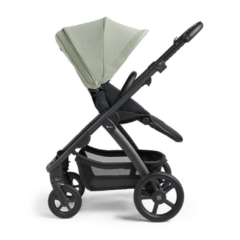 Silver Cross Tide Sage/Black Pushchair and Accessories