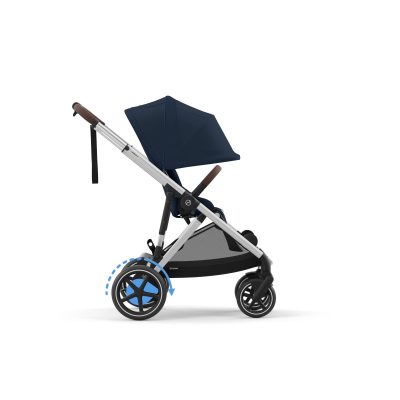 Cybex eGazelle S Pushchair Black - Ocean Blue