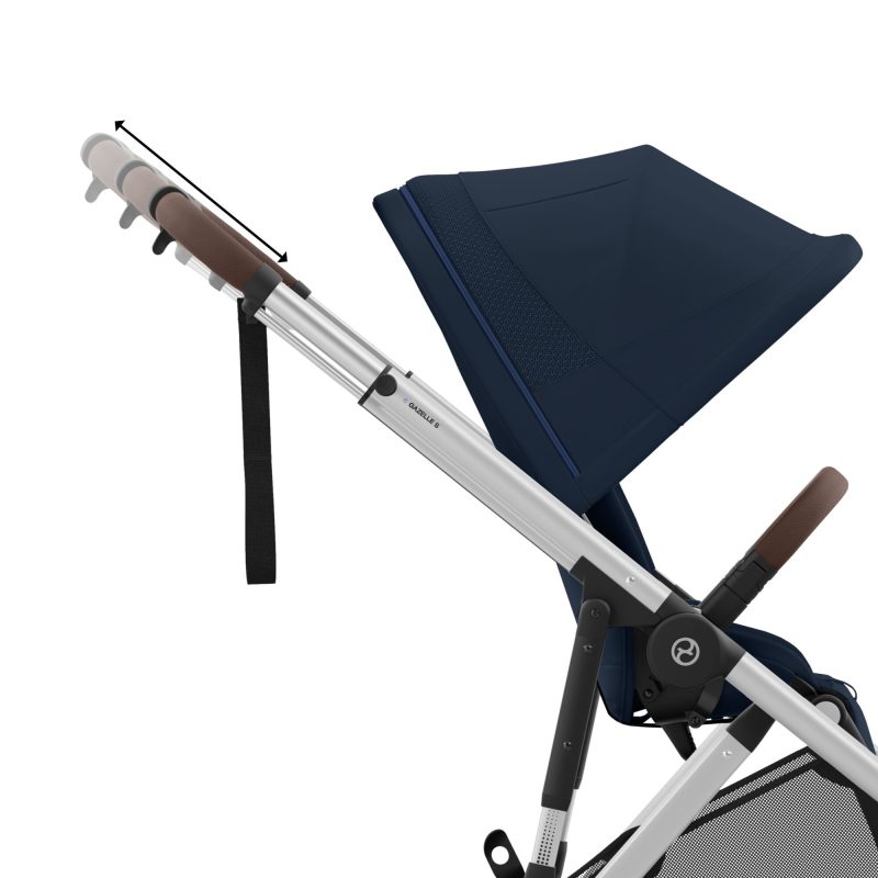 Cybex eGazelle S Pushchair Black - Ocean Blue