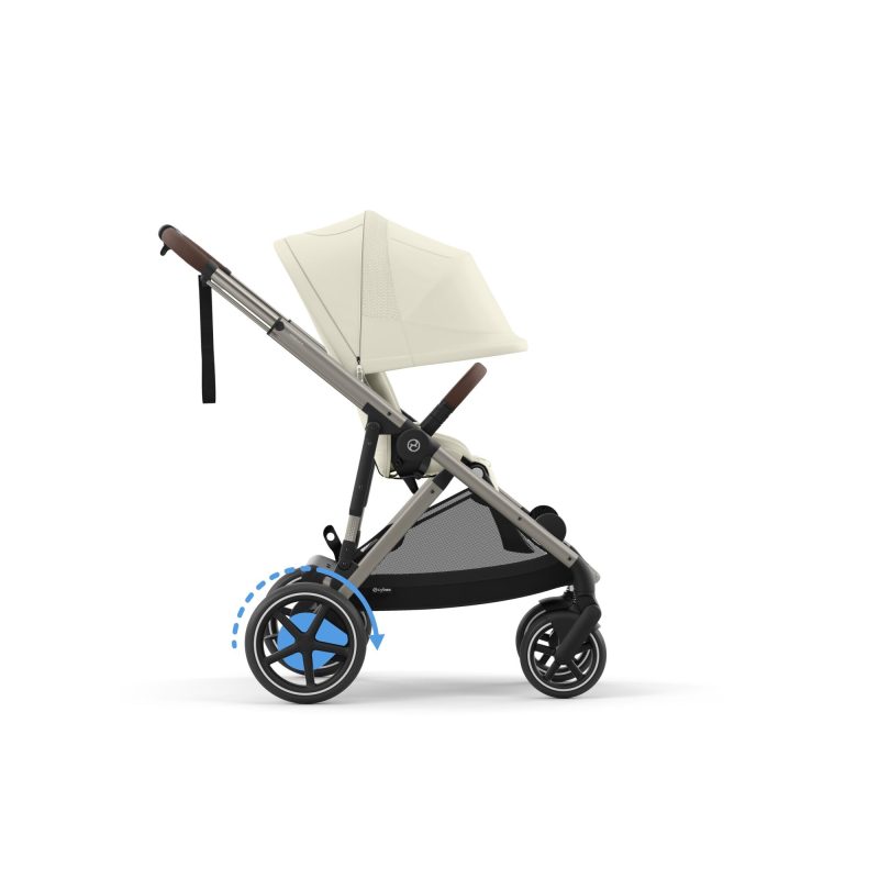 Cybex eGazelle S Pushchair Black - Seashell Beige