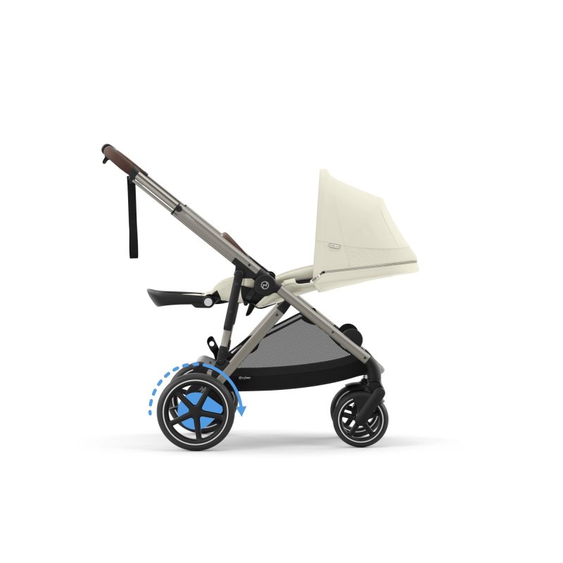 Cybex eGazelle S Pushchair Black - Seashell Beige