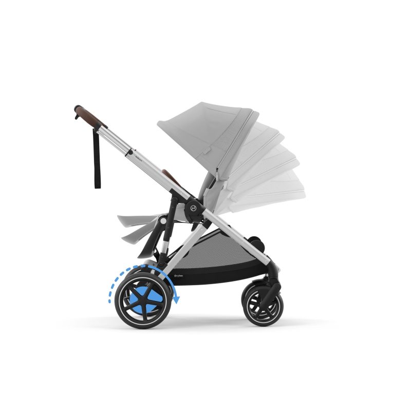 Cybex eGazelle S Pushchair Black - Stone Grey