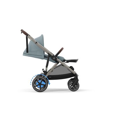 Cybex eGazelle S Pushchair Black - Stormy Blue