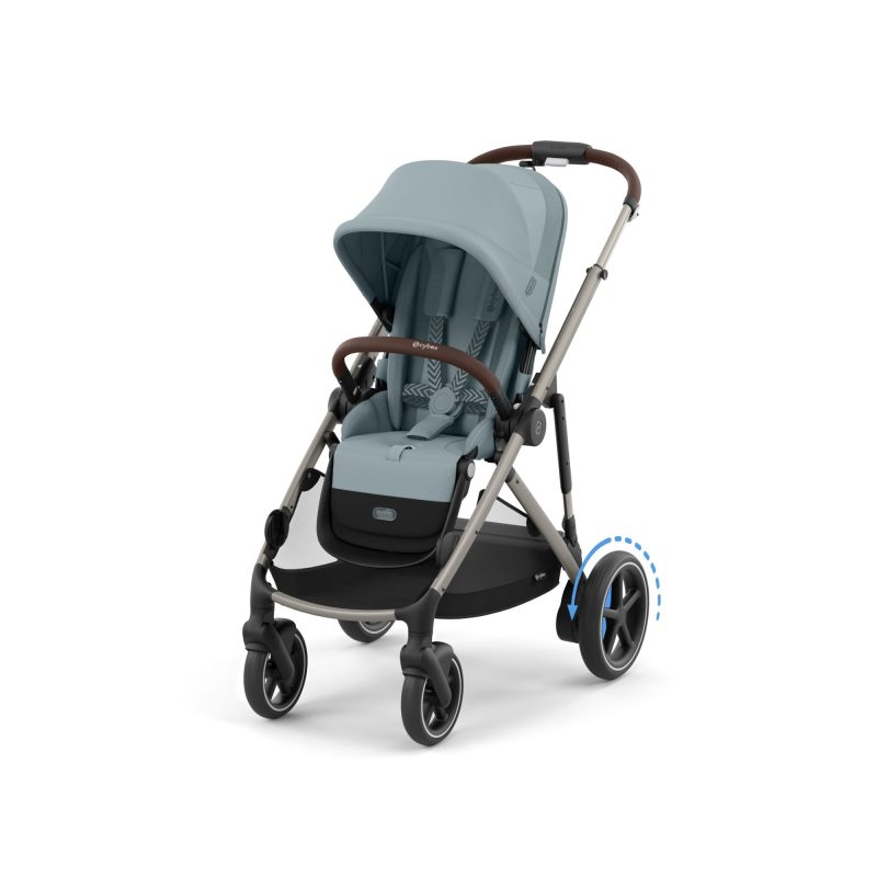 Cybex eGazelle S Pushchair Black - Stormy Blue