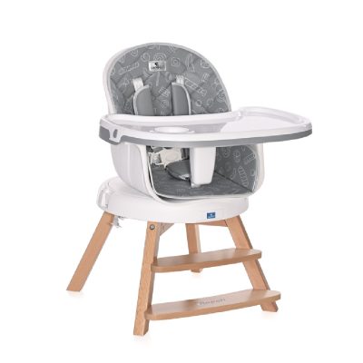 Lorelli Napoli High Chair with 360° Rotaion - Grey