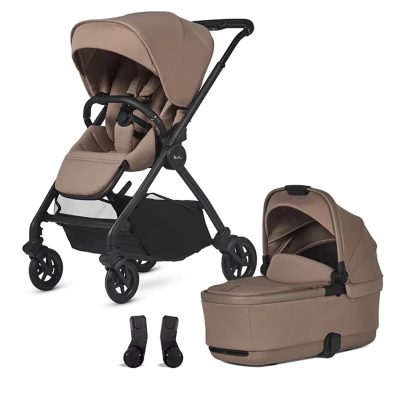 Silver Cross Dune 2 Pushchair and Carrycot - Mocha